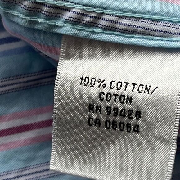 Bugatchi Dress Shirt Sz. L - Picture 7 of 9